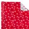 Reversible Christmas Wrapping Paper Roll - Mini Roll - 17 Inch x 33 Feet - Red White Reindeer and Snowflake Wrapping Paper for Christmas, Holiday, Party